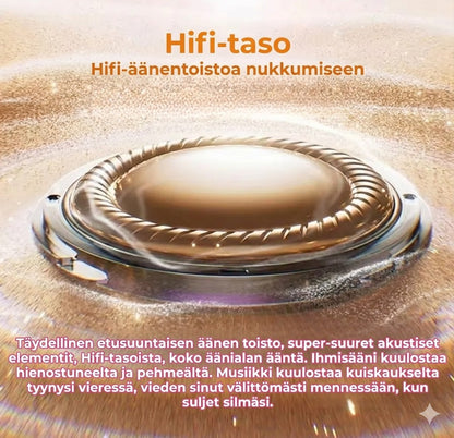 Ultraohut Bluetooth-unikuuloke (11 mm) – Täydellinen kyljellään nukkuville – Langaton unikaiutin