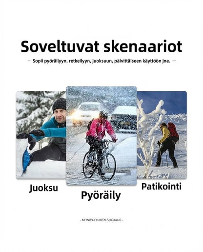 Lämpimät kosketusnäyttökäsineet talveksi