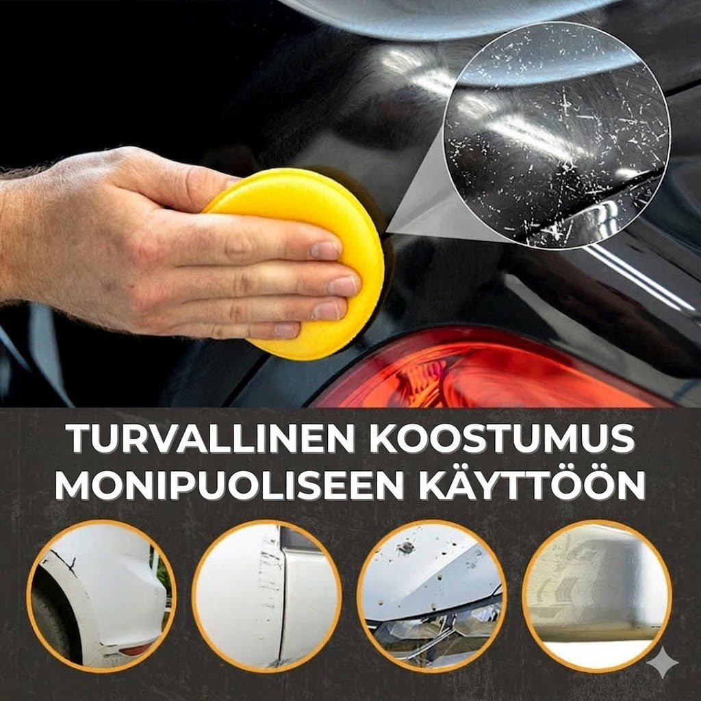 Ammattimainen auton naarmujen poistoaine