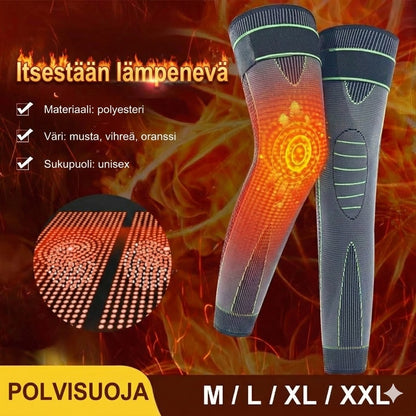 Itsestään lämpenevä polvituki (2 kpl pakkaus)