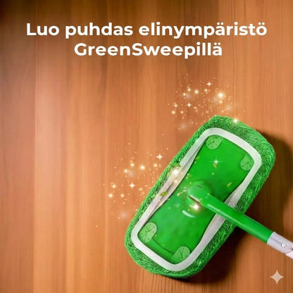 GreenSweep™ uudelleenkäytettävä moppi – Sopii Swiffer-malleihin