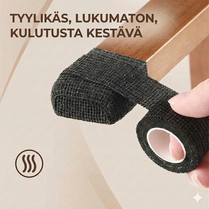 Hiljaiset huopaliu'ut pöydänjalkoihin
