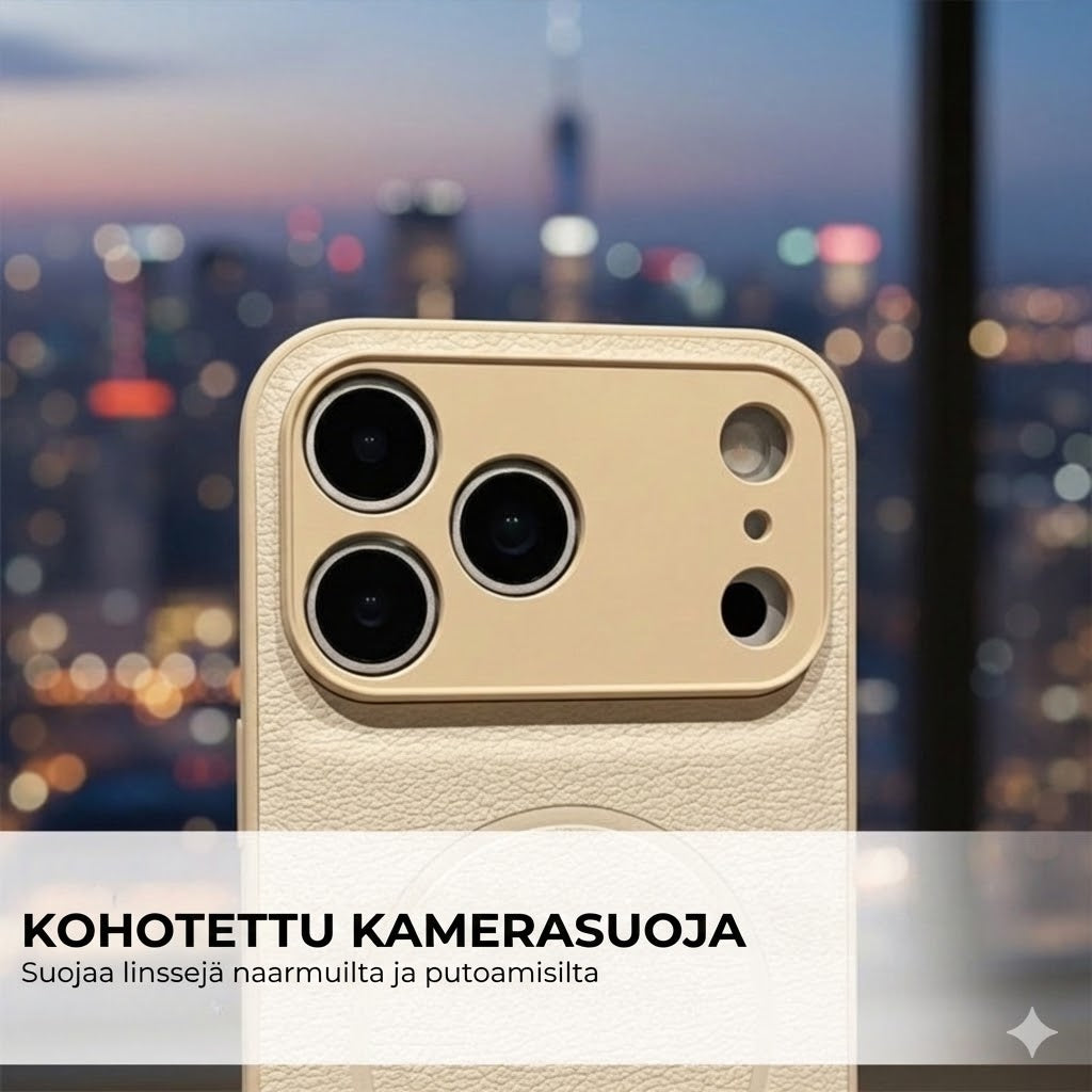 MagSafe-suojakuori iPhone [12-17] – Ylellinen mattapinta – Sormenjälkiä ja rasvaa hylkivä pinnoite