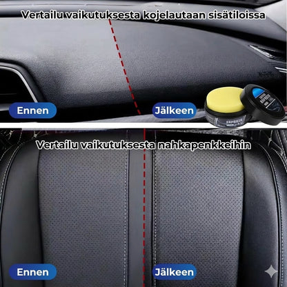 Premium-nahkabalsami - 3-in-1 puhdistaja, hoitoaine & suoja