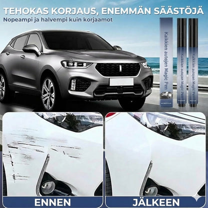 Auton naarmunpoistaja – universaali maalikynä
