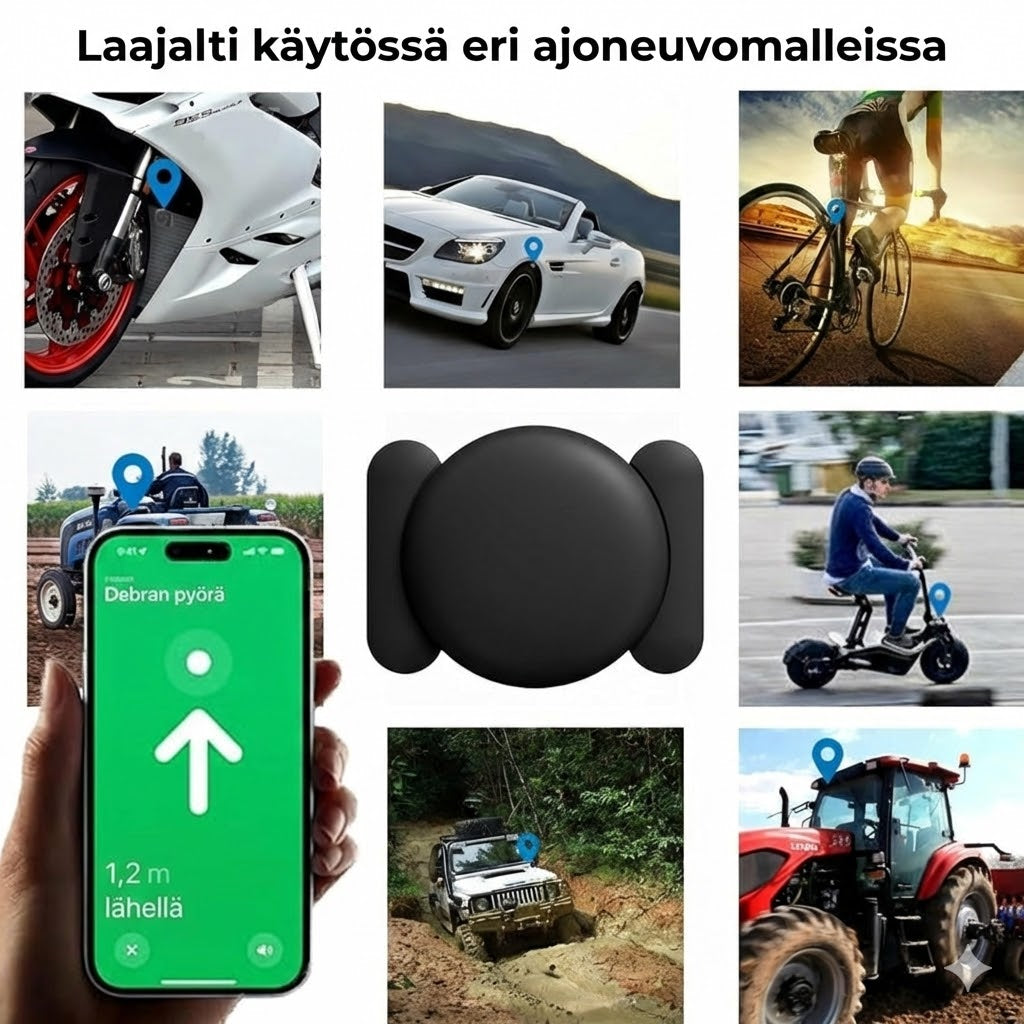 Magneettinen GPS-paikannin autoon