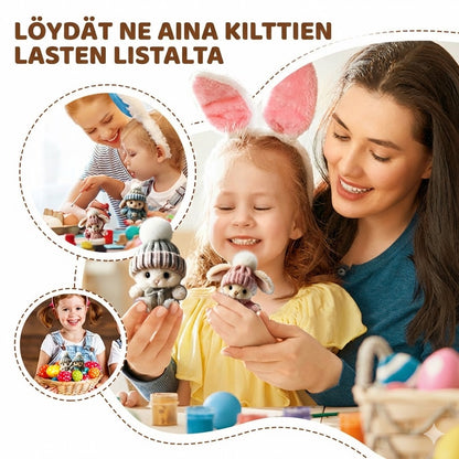 Käsintehdyt minipupu-pehmolelut - Ihana pääsiäislahja ja koriste