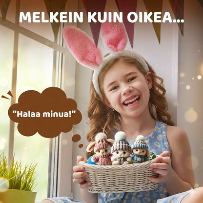 Käsintehdyt minipupu-pehmolelut - Ihana pääsiäislahja ja koriste