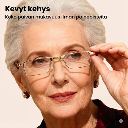 Kokoontaitettavat luku- ja tietokonelasit – Sinivalosuodatin (sis. kotelon)
