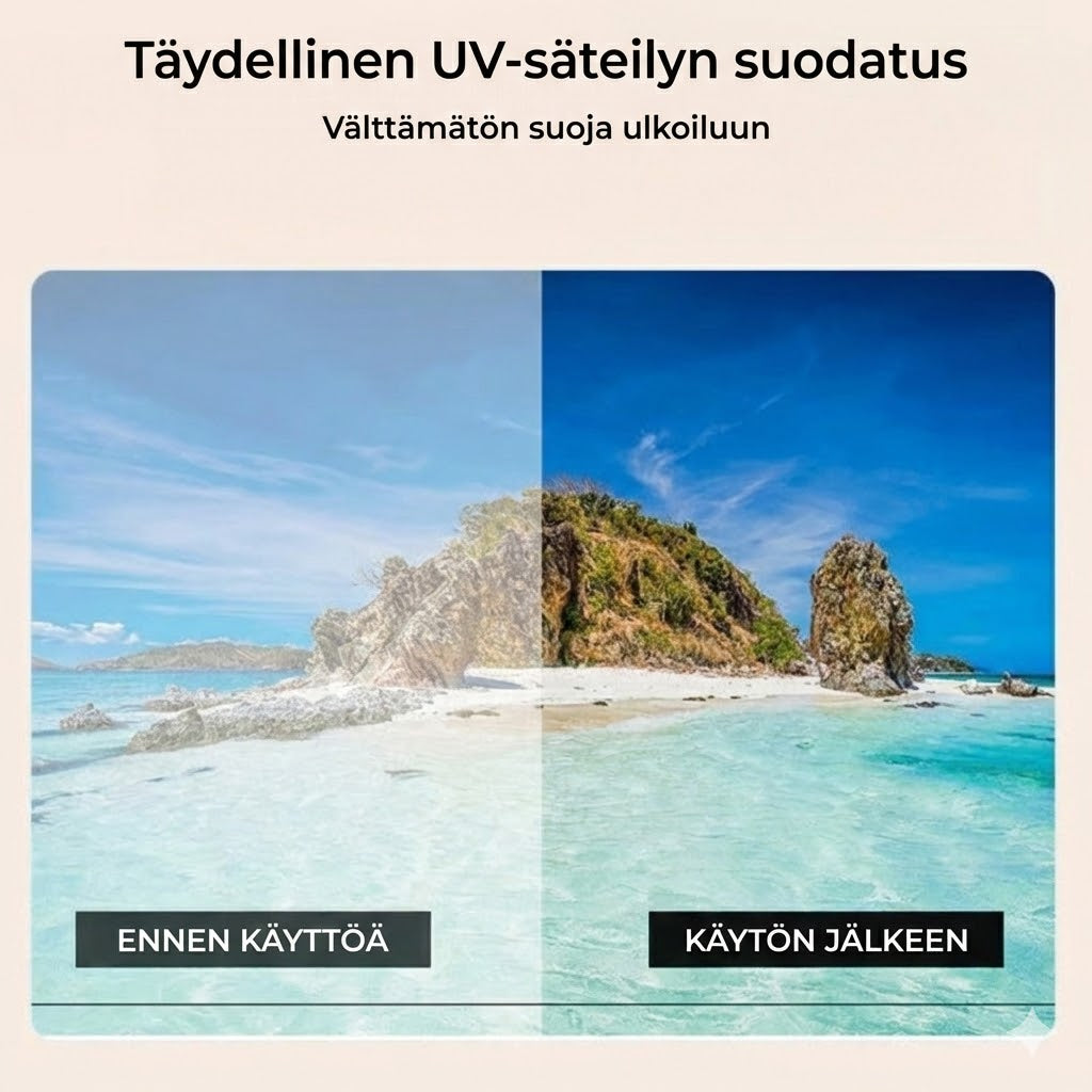 Kokoontaitettavat luku- ja tietokonelasit – Sinivalosuodatin (sis. kotelon)