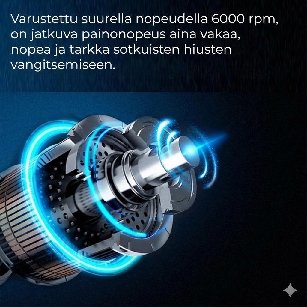 Nenä- ja korvakarvatrimmeri – USB-C-ladattava (Vedenpitävä & Kivuton)