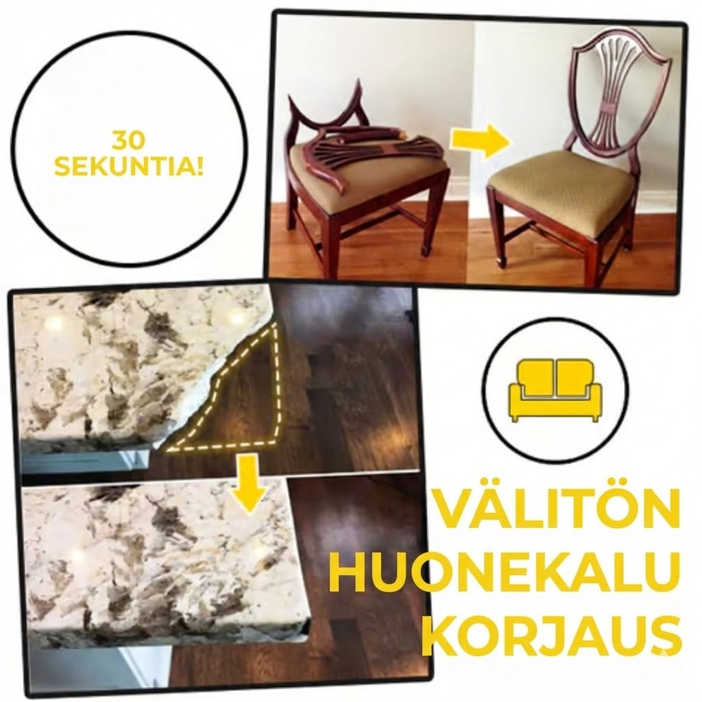 Erittäin vahva pikaliima – Yleispikaliima muoville, puulle ja keramiikalle (Läpinäkyvä)