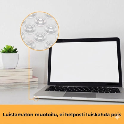 Läpinäkyvät silikoniset huonekalusuojat (24 kpl)