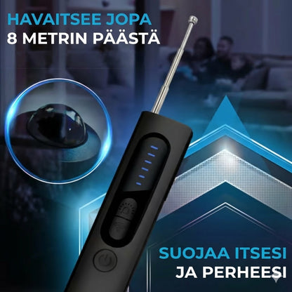Piilokamerailmaisin, GPS-paikantimen ilmaisin ja RF-signaaliskanneri