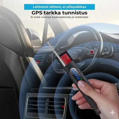 Piilokamerailmaisin, GPS-paikantimen ilmaisin ja RF-signaaliskanneri