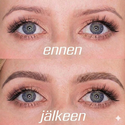 Microblading-kulmakynä – Vedenpitävä kulmakynä mikrohaarukkakärjellä (Luonnollinen lopputulos)