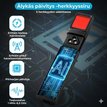 Piilokamerailmaisin, GPS-paikantimen ilmaisin ja RF-signaaliskanneri