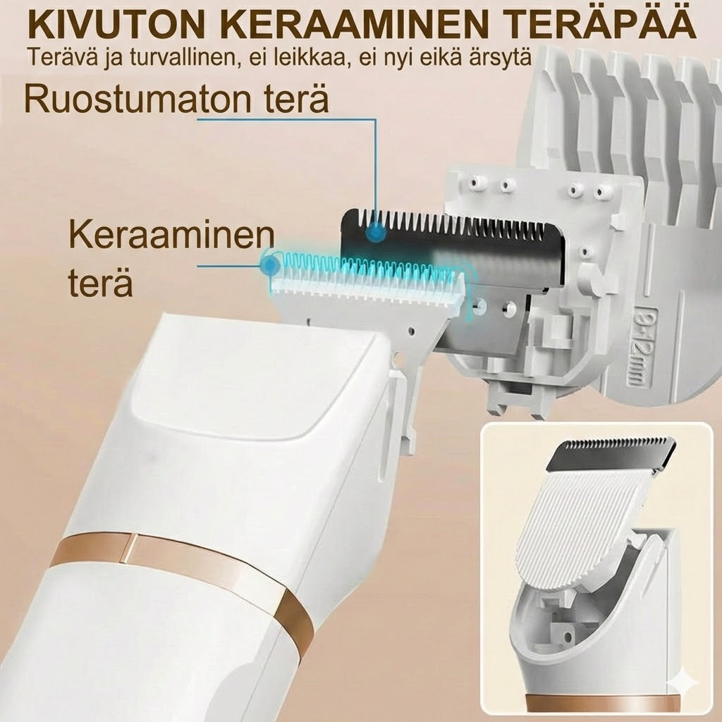 3-in-1 Intiimialueen trimmeri