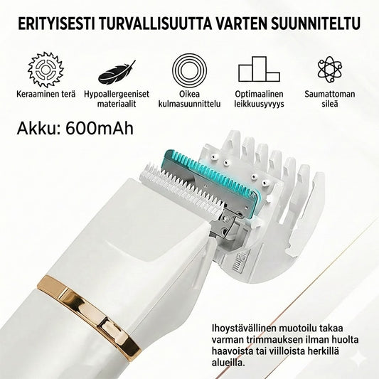 3-in-1 Intiimialueen trimmeri