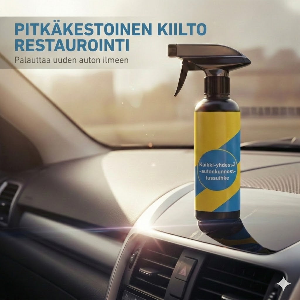 Auton naarmunpoistoaine