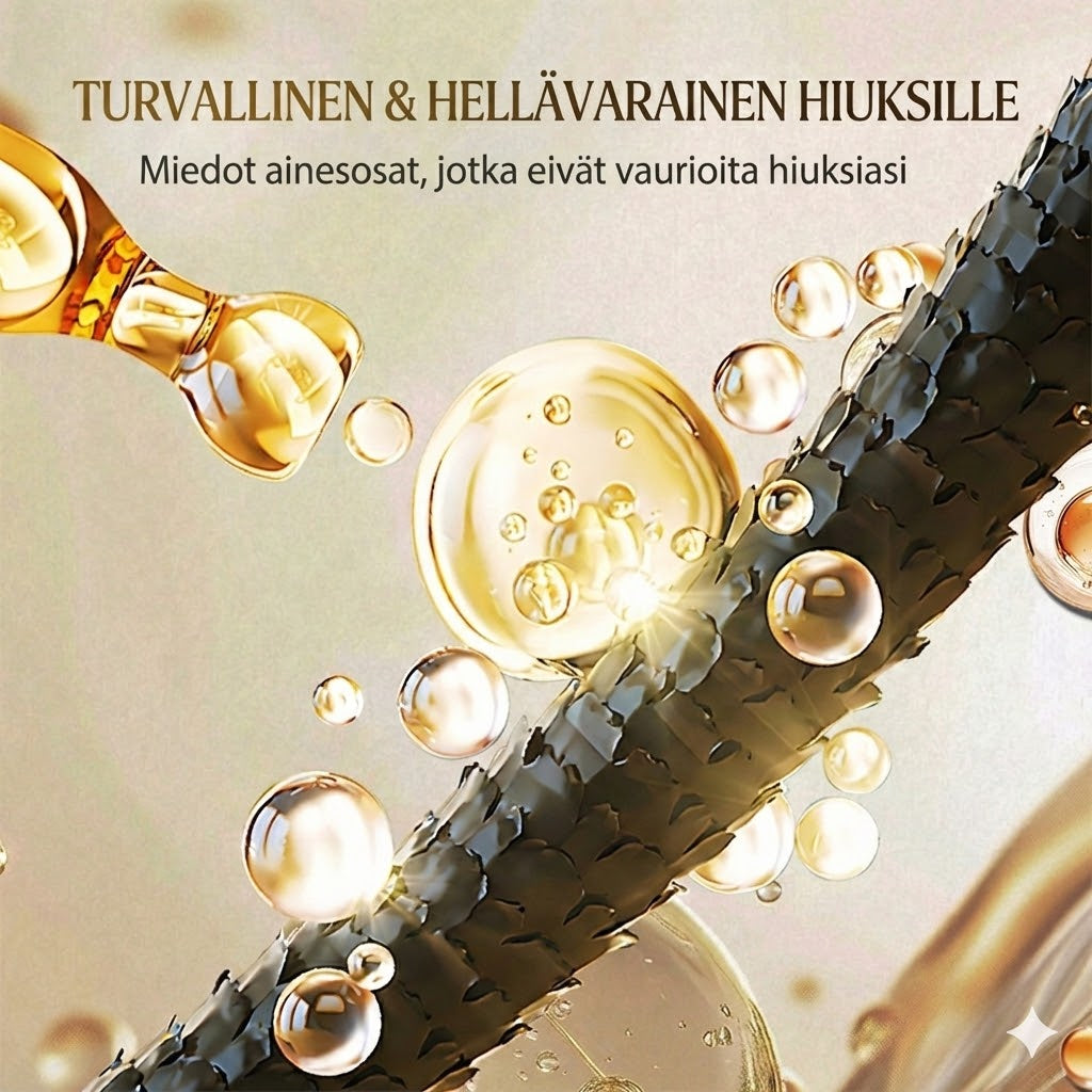 Tyvikasvun peittokampa – Väliaikainen hiusväri harmaille hiuksille ja tyvelle (Välitön tulos)